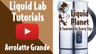 Liquid Lab  Aerolatte Grande Milk Frother [upl. by Nawram406]