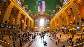 Walking Tour of Grand Central Terminal — New York City 【4K】🇺🇸 [upl. by Ttebroc]