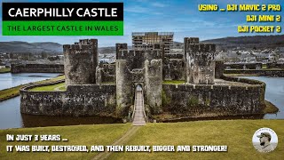 Caerphilly Castle  The Largest in Wales 2nd in Britain [upl. by Monroe]