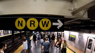 ⁴ᴷ The Busiest NYC Subway Station Times Square–42nd StreetPort Authority Bus Terminal [upl. by Aluor]