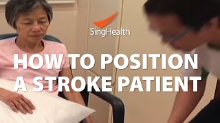 How To Position A Stroke Patient [upl. by Rivers]