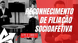 DIREITO DE FAMÍLIA Reconhecimento de filiação socioafetiva [upl. by Arykahs]