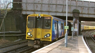 Half an Hour at 216  Birkenhead North Station 1022017  Class 507 508 terminus [upl. by Lowrie]